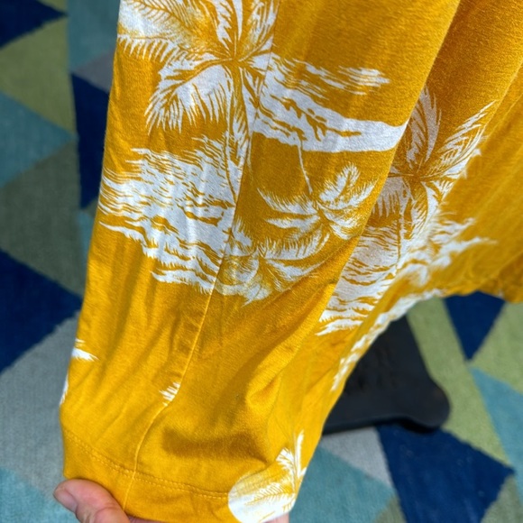 419. Old Navy palm tree maxi dress - Picture 5 of 9